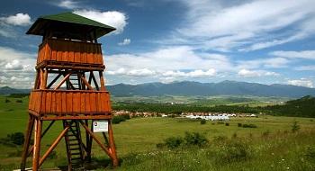 Nízke Tatry - Vrbické pleso, Rozhľadňa Žiarce - Pavčina Lehota